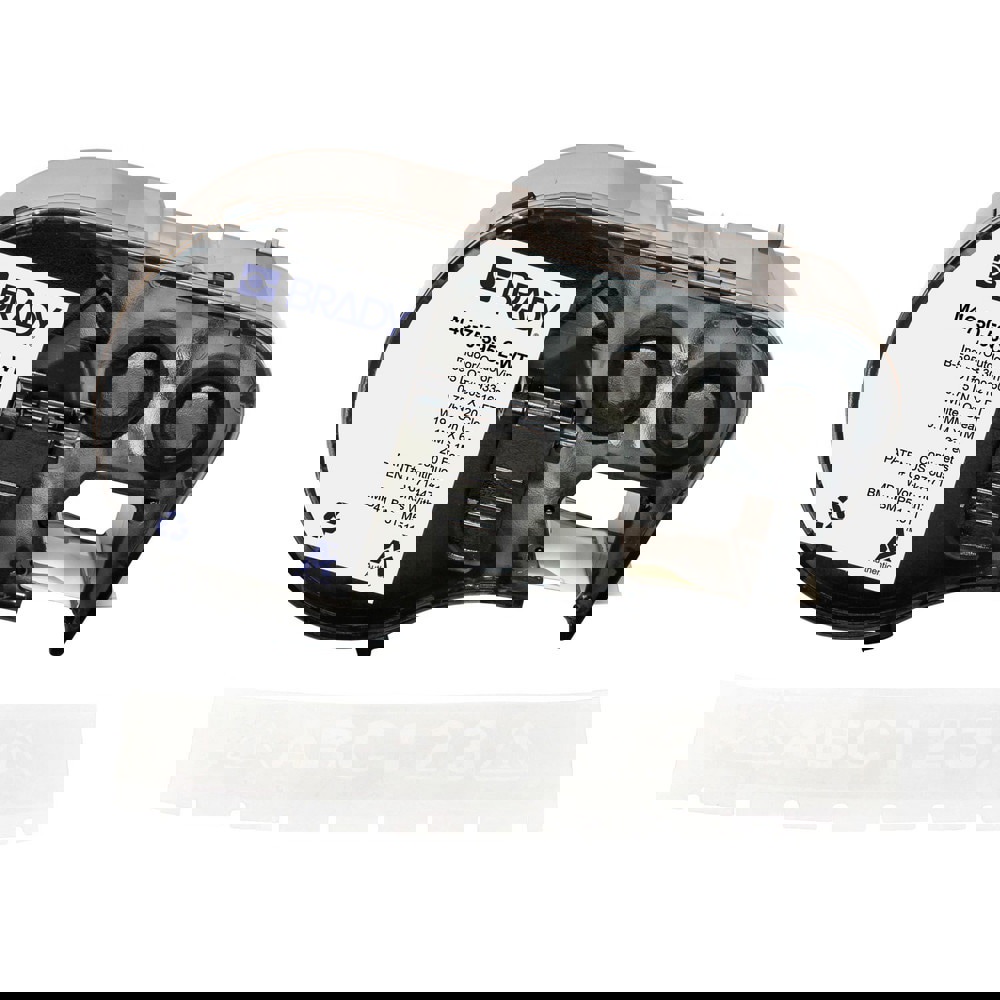 Labels, Ribbons & Tapes; Application: Label Printer Cartridge ; Type: Label Printer Cartridge ; Color Family: Clear ; Color: White on Clear ; For Use With: BMP41; BMP51; BMP53; M511 ; Material: Vinyl